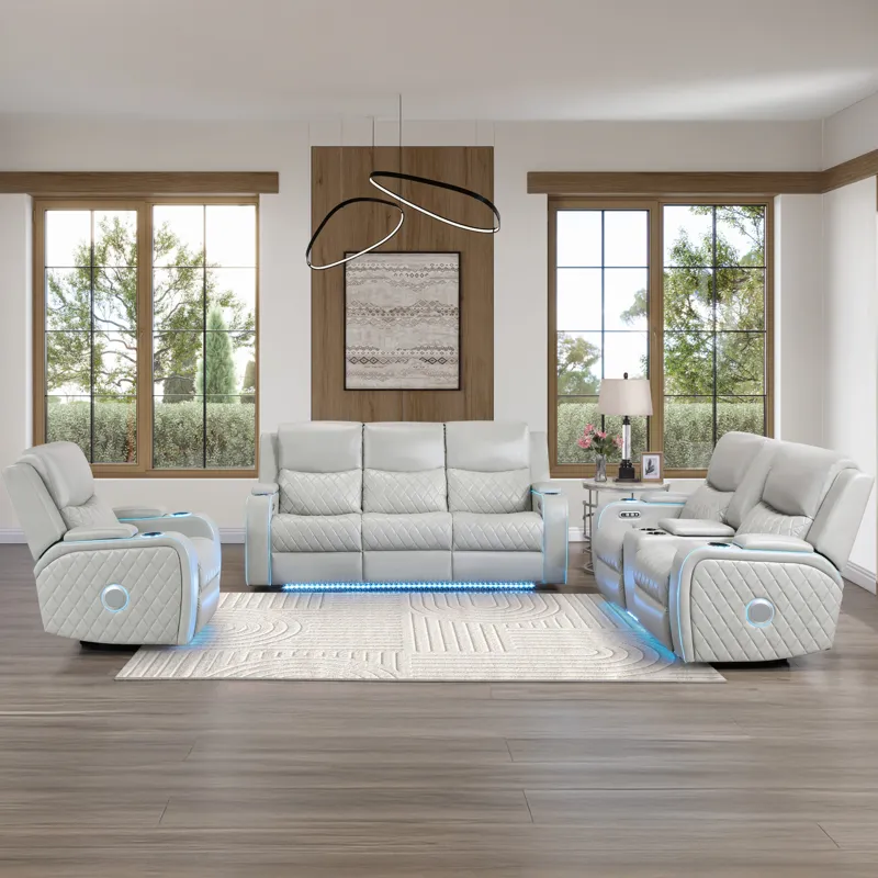 Luna Ice Power 3pcs Living Room Set