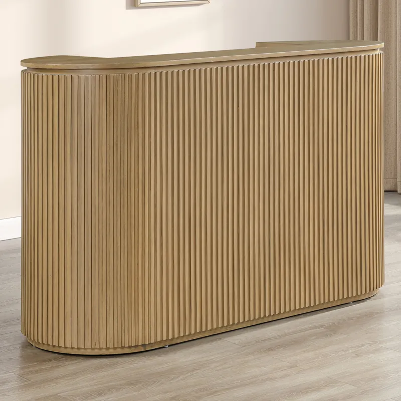 Colvin Brown Bar, 68\" X 26\" X 42\"
