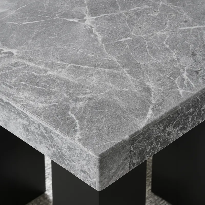 Artemis Square Gray Marble Top