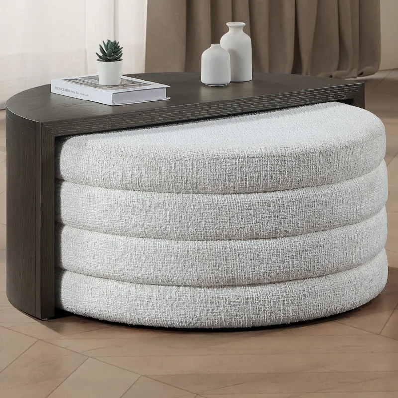 Florence Black Nesting Cocktail Table