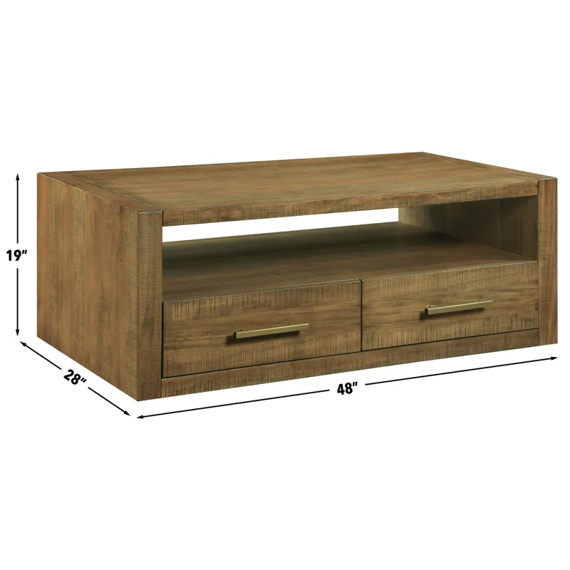 Garland Wood Top Cocktail Table