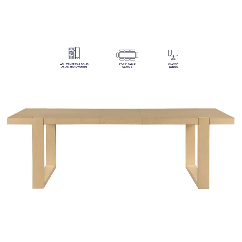 Reid 7pk Dining Table Set W Side Chairs