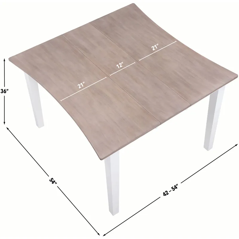 Joplin White Counter Table