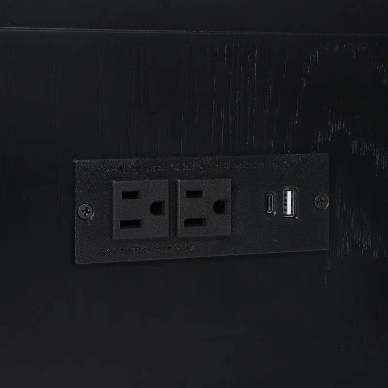 Colvin Black Bar, 68\" X 26\" X 42\"