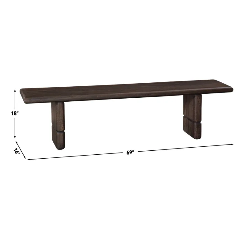 Norvell Backless Dining Bench