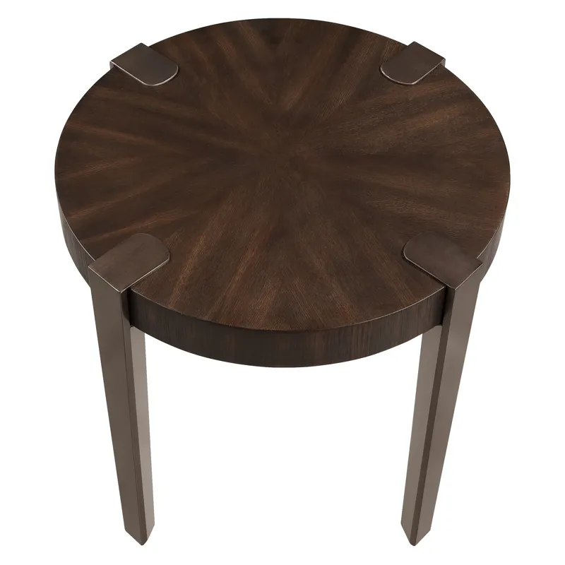 Gracie Brown 3-Piece Table Set