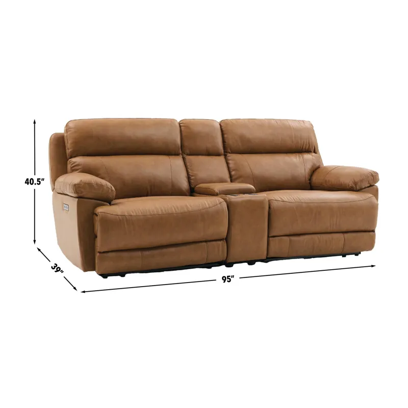 Gatlin Sand 2-Piece Power Reclining Living Room Sectional