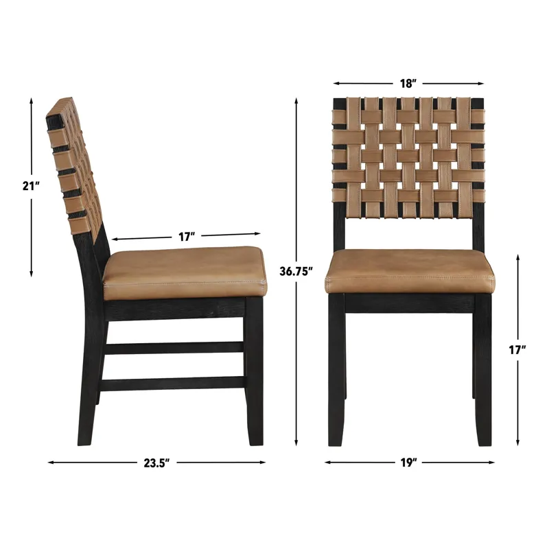 Reid Black Side Chair