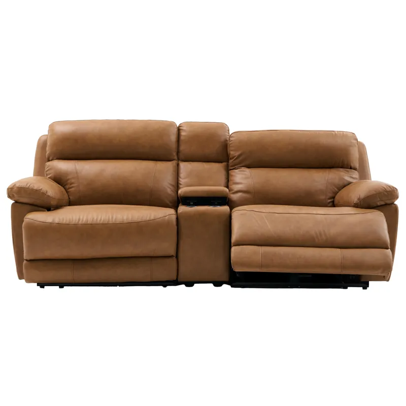 Gatlin Sand Power Reclining Loveseat Sectional