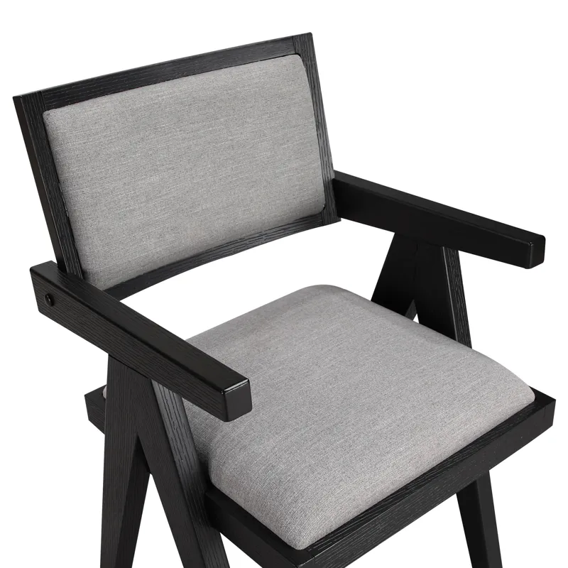 Yves 75-96" Table W 2 Magnolia Chair, 2 Arm Chairs