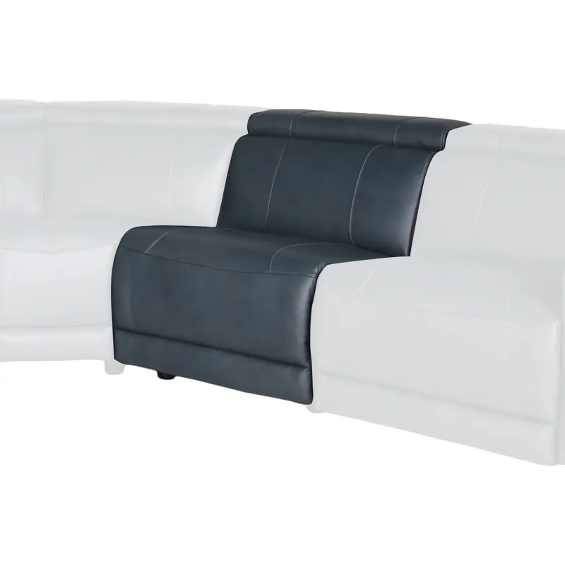 Lorenzo Gray Armless Chair