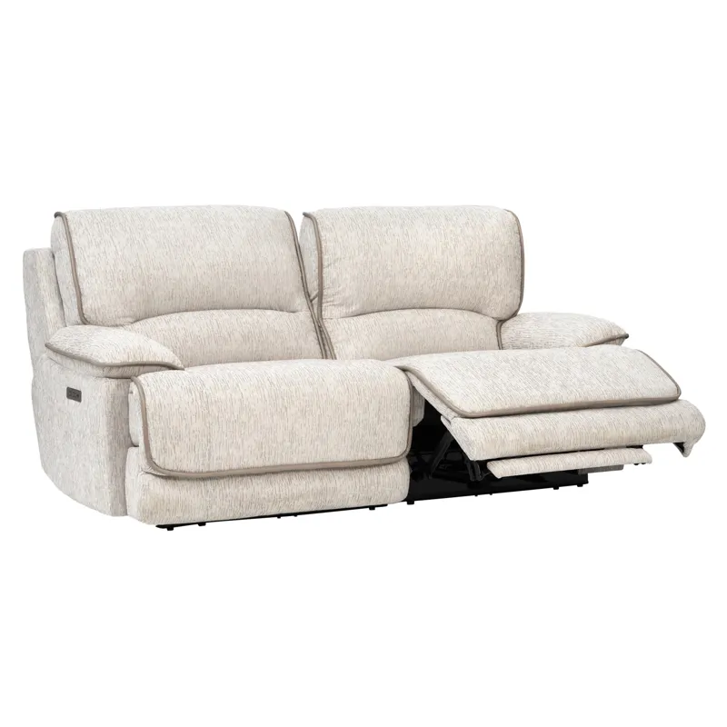 Olsen Dove Power Reclining Loveseat Sectional