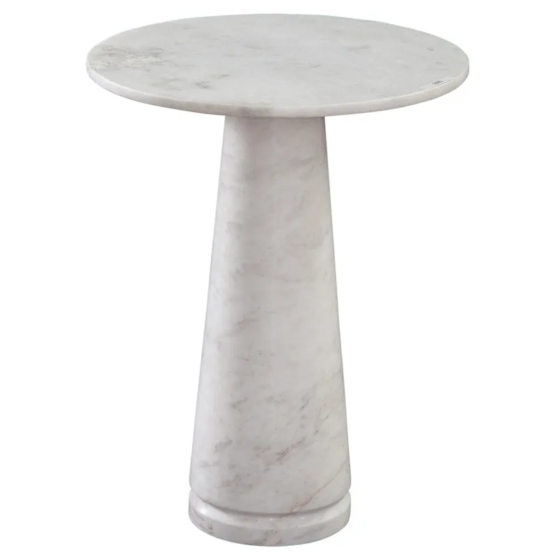 Joni Talita White Marble End Table Top