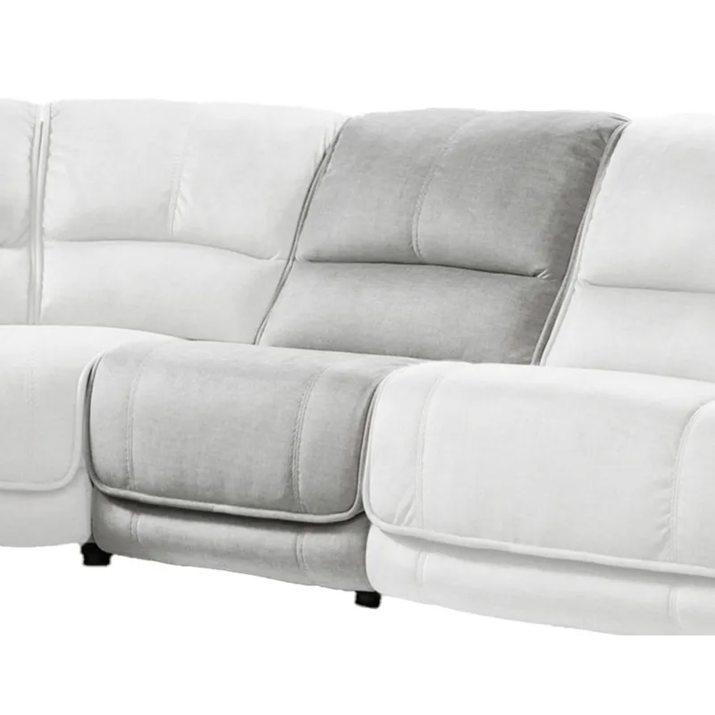 Olsen Silver Armless 2p Zg Recliner