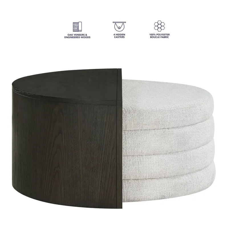 Florence Black Nesting Cocktail Table