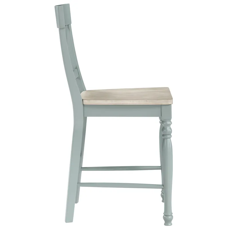 Darcy Green Counter Chair