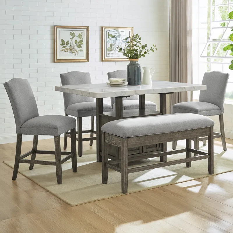 Grayson Counter Chair Gray