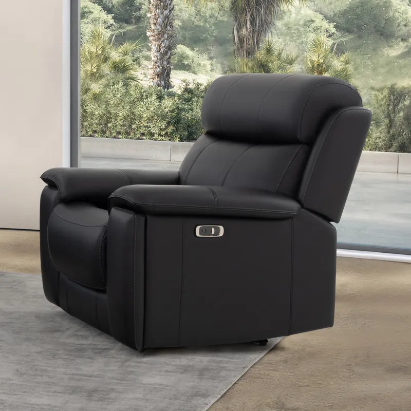 Zenith Black Power Recliner