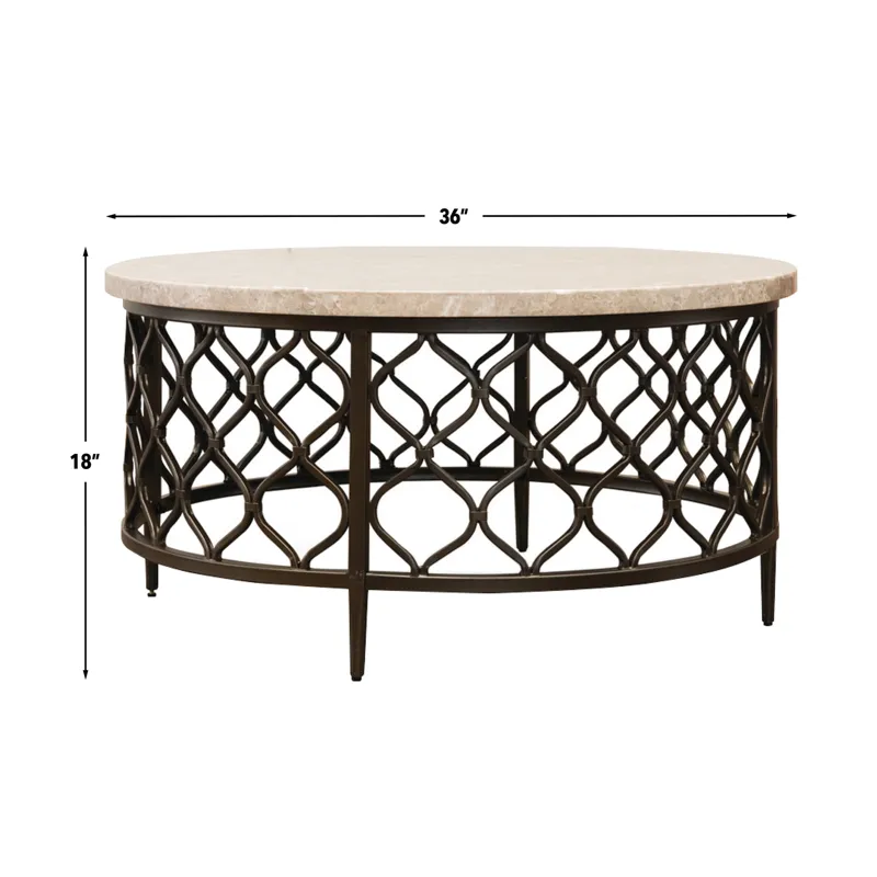 Roland Marbletop Cocktail Table