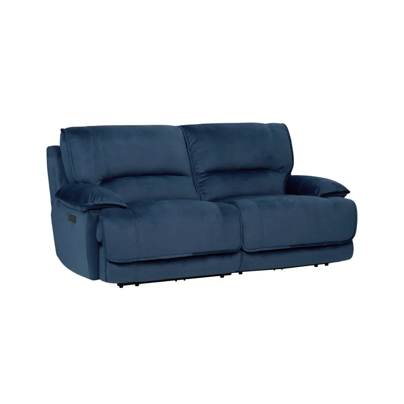 Olsen Indigo Power Reclining Loveseat Sectional