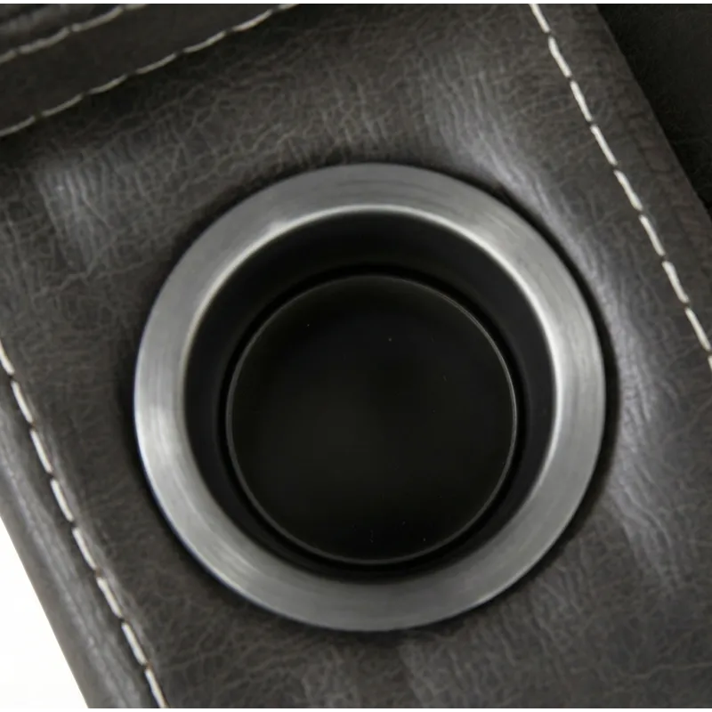 Marlow Charcoal 2pc Manual Reclining Living Room Set