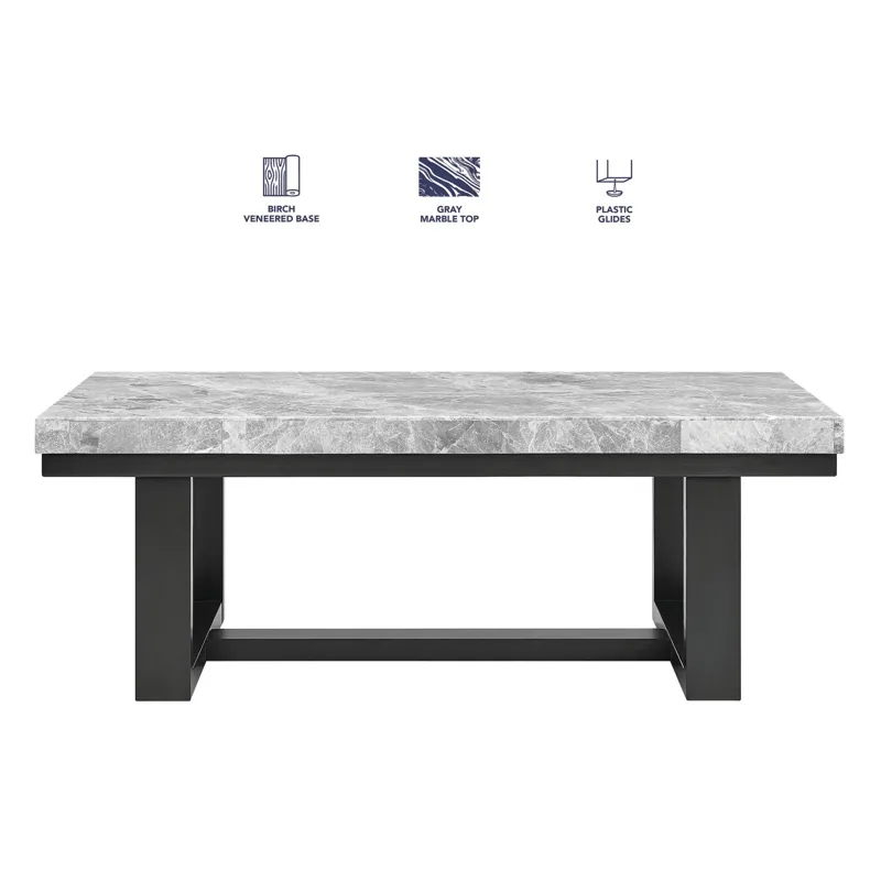 Lucca(Artemis Gray Marble Top Cocktail