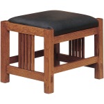Footstool With Casters