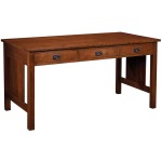 Computer Work Table - Oak