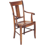 Provence Arm Chair w/Leather Seat