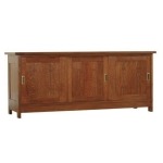 Sliding Door TV Console