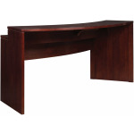 High Line Curved Gathering Island w/Wood Top