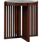 Park Slope Round End Table - Oak