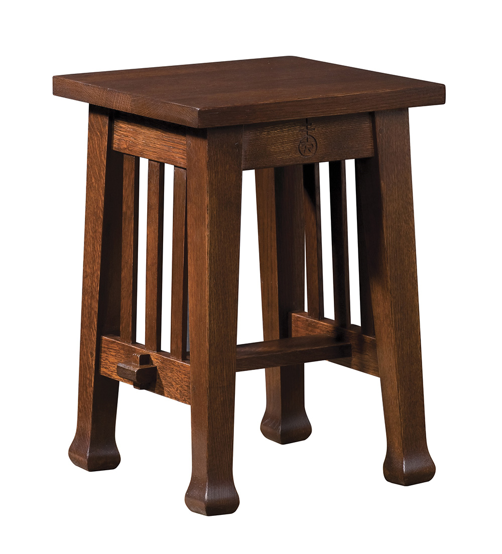Roycroft Tabouret Table Oak 89049 by Stickley at Gladhill Furniture