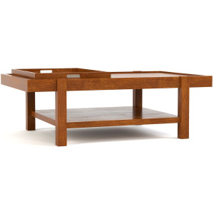 Durant Copper Tray Cocktail Table
