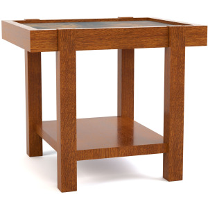 Durant Inset Copper Side Table