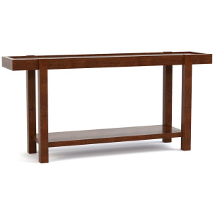 Durant Wood-Top Console Table