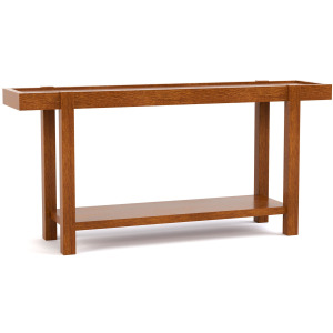 Durant Wood-Top Console Table