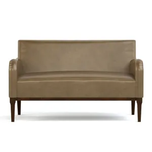 Hudson Valley 55-Inch Settee Maple
