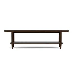 Hudson Valley Slatted Bench