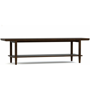 Hudson Valley Slatted Bench