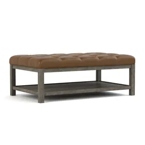 Origins by Stickley Living Room Occasional Origins Tufted Diamond Cocktail Ottoman