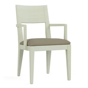 Origins by Stickley Dining Room Dwyer Upholstered Arm Chair