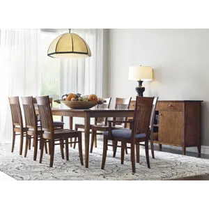 Origins by Stickley Dining Room Gable Road 92-Inch Dining Table
