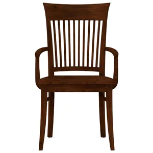 Origins by Stickley Dining Room Gable Road Wooden Arm Chair