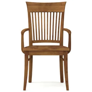 Origins by Stickley Dining Room Gable Road Wooden Arm Chair