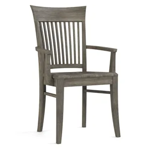 Origins by Stickley Dining Room Gable Road Wooden Arm Chair