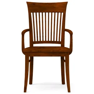 Origins by Stickley Dining Room Gable Road Wooden Arm Chair