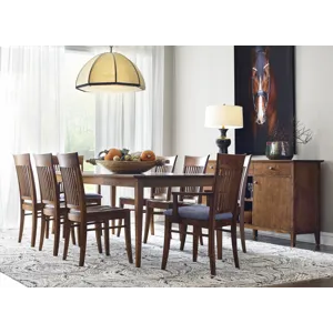Origins by Stickley Dining Room Gable Road Wooden Side Chair