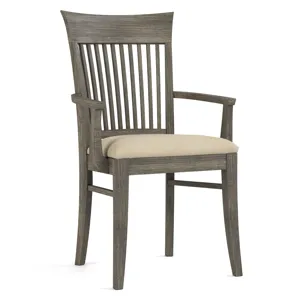 Origins by Stickley Dining Room Gable Road Upholstered Arm Chair