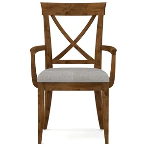 Origins by Stickley Dining Room Revere Upholstered Arm Chair